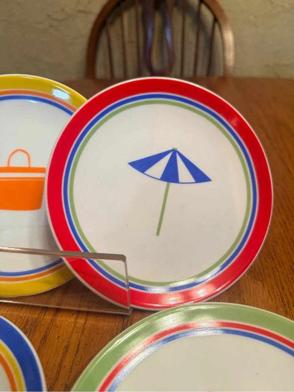 Tag Set Of 4 Discontinued Beach Stripe 6